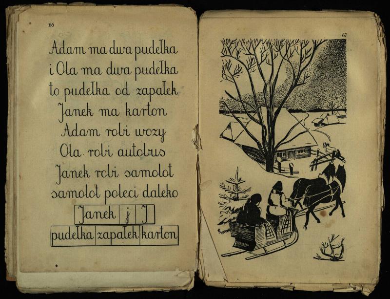U NAS : Elementarz dla wsi metoda wyrazowa