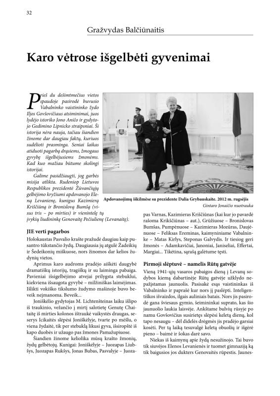 Šiaurietiški atsivėrimai : Pasvalio krašto istorijos ir kultūros žurnalas 2012, nr. 2 (33)