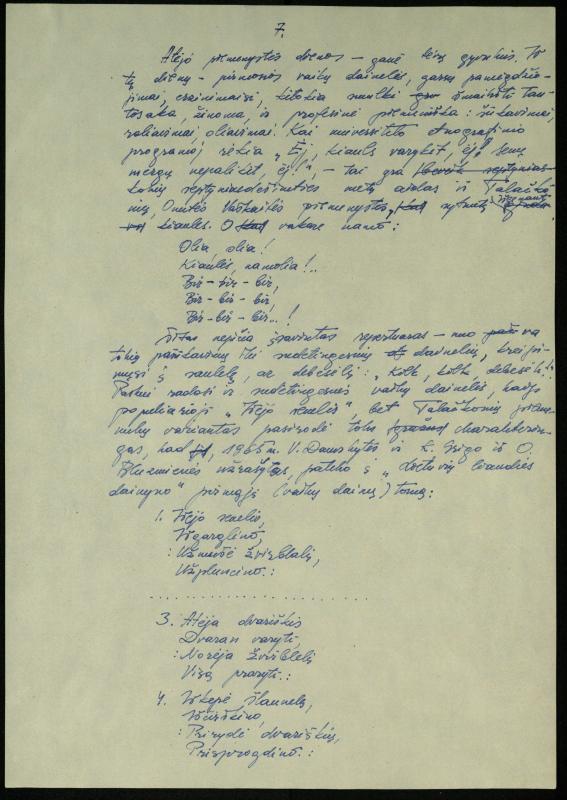 Mašinraštis/rankraštis. Vladas Braziūnas. Darbšti Talačkonių siela. 1983–1984 m.