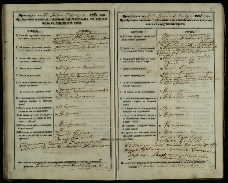 Pasvalio Romos katalikų parapijos bažnyčios 1876–1885 metų priešjungtuvinės apklausos knyga