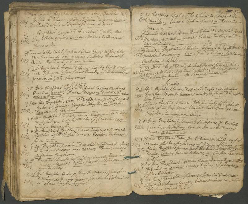 Pasvalio Romos katalikų parapijos bažnyčios 1703–1718 metų krikšto metrikų knyga