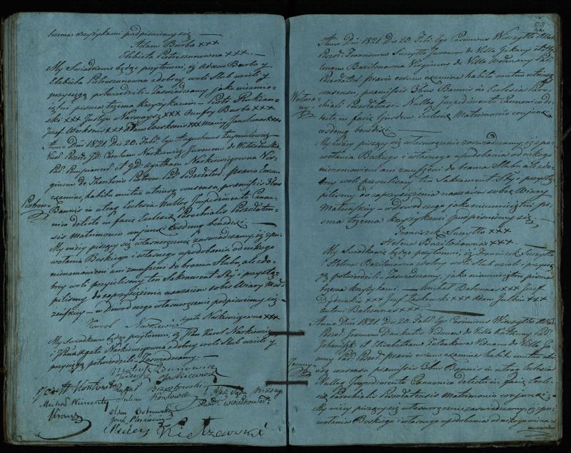 Pušaloto Romos katalikų parapijos bažnyčios 1819–1827 metų jungtuvių metrikų knyga