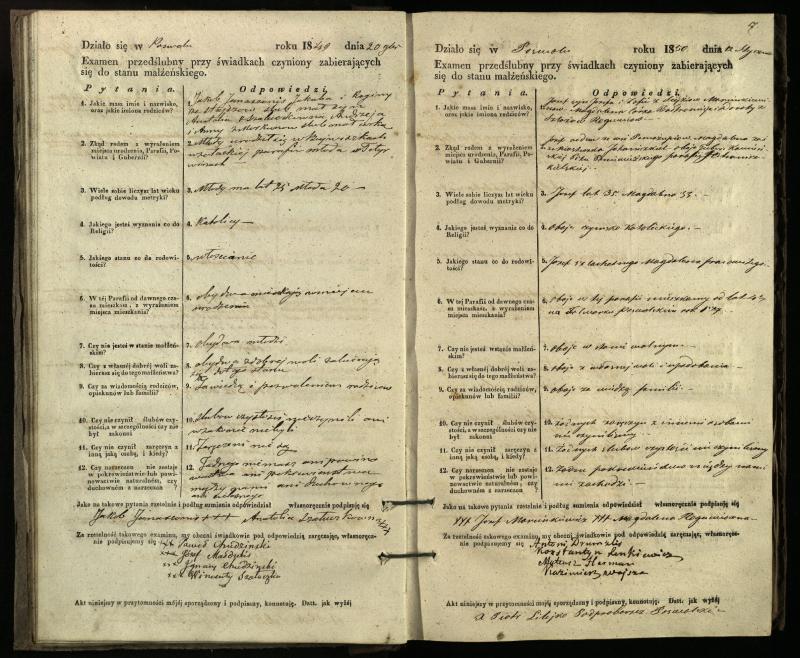 Pasvalio Romos katalikų parapijos bažnyčios 1849–1859 metų priešjungtuvinės apklausos knyga