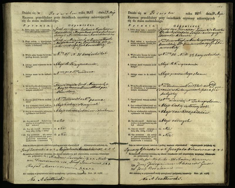 Pasvalio Romos katalikų parapijos bažnyčios 1849–1859 metų priešjungtuvinės apklausos knyga
