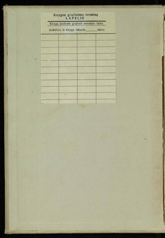 Tautiniai santykiai Maž. Lietuvoje ligi Didžiojo karo istorijos ir statistikos šviesoje
/ Vincas Vileišis. – Kaunas: Politinių ir socialinių mokslų institutas, 1935. – 271, [3] p.