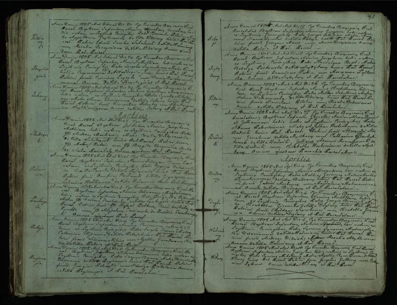 Pušaloto Romos katalikų parapijos bažnyčios 1802–1814 metų krikšto metrikų knyga