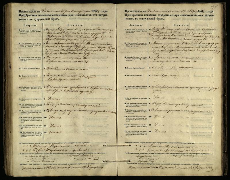 Pasvalio Romos katalikų parapijos bažnyčios 1866–1876 metų priešjungtuvinės apklausos knyga