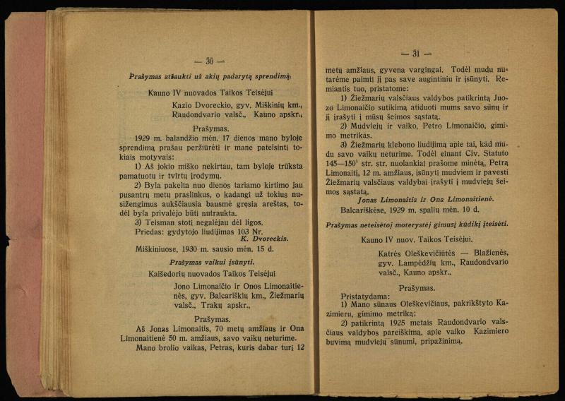 1000 patarimų