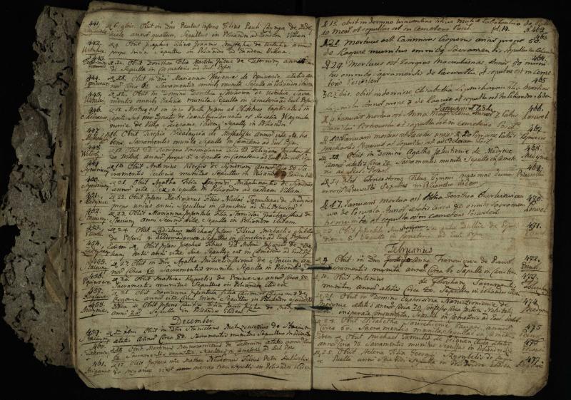Pasvalio Romos katalikų parapijos bažnyčios 1776–1788 metų mirties metrikų knyga