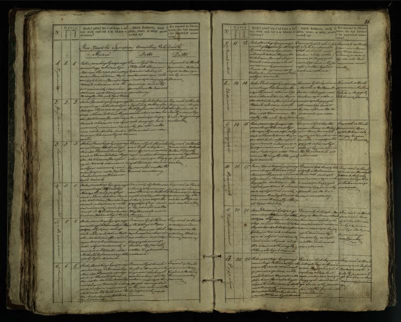 Pušaloto Romos katalikų parapijos bažnyčios 1835–1846 metų krikšto metrikų knyga