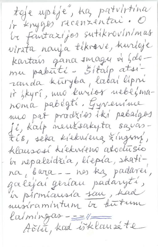 Rašytojo, savaitraščio „Tėviškės Žiburiai“ redaktoriaus Česlovo Senkevičiaus kalbos „Mūsų išeivija – labai sudėtinga žmonijos dalis“ tekstas