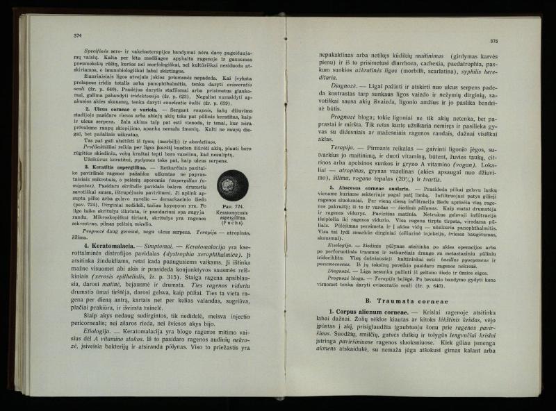 Akių ligų vadovas / Petras Avižonis. – Kaunas: Medicinos fakultetao leidinys, 1940. – VIII, 841, [2] p., 18 iliustr. lap.