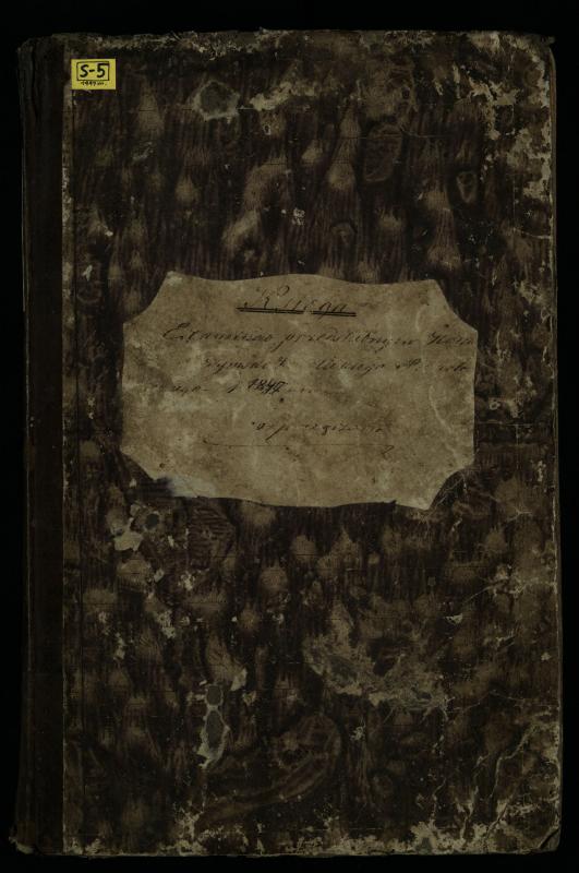 Pušaloto Romos katalikų parapijos bažnyčios 1847–1855 metų priešjungtuvinės apklausos knyga
