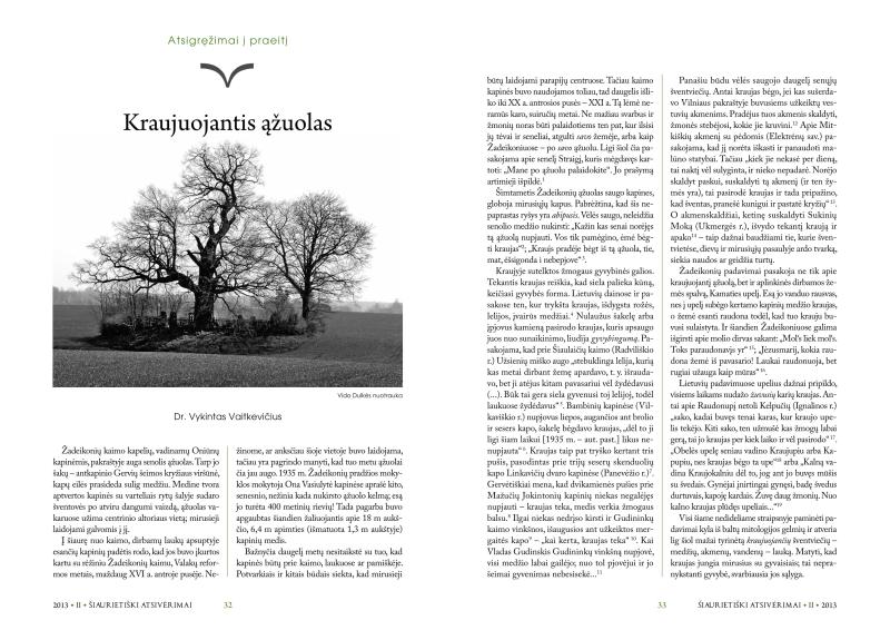 Šiaurietiški atsivėrimai : Pasvalio krašto istorijos ir kultūros žurnalas 2013, nr. 2 (35)