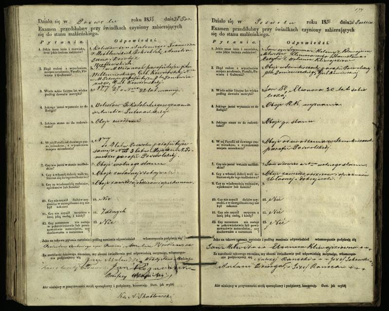 Pasvalio Romos katalikų parapijos bažnyčios 1849–1859 metų priešjungtuvinės apklausos knyga