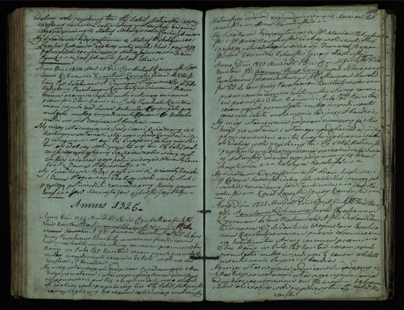 Vaškų (Konstantinavo) Romos katalikų parapijos bažnyčios 1809–1827 metų jungtuvių metrikų knyga