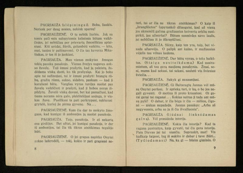 Kur laimė? : 5 veiksmų drama / J. Dobilas. – Kaunas: autoriaus leidinys, 1930. – 165, [1] p.
