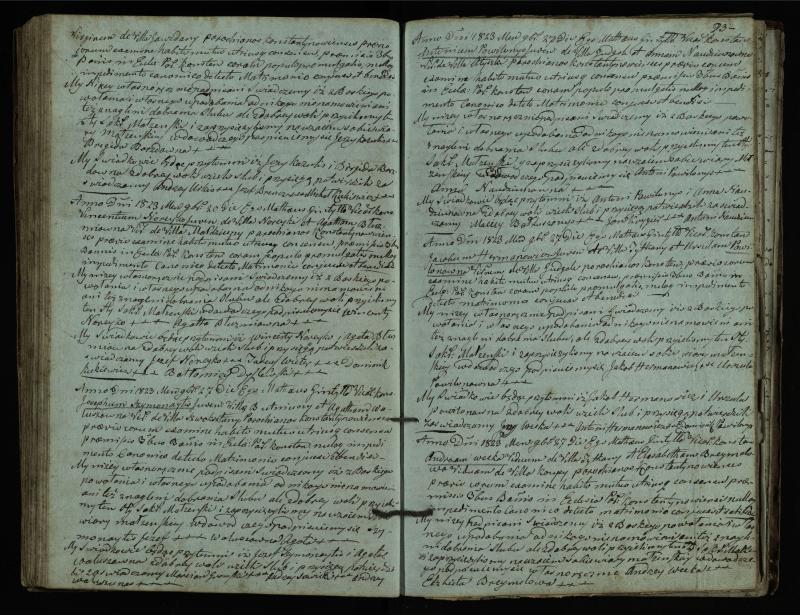 Vaškų (Konstantinavo) Romos katalikų parapijos bažnyčios 1809–1827 metų jungtuvių metrikų knyga