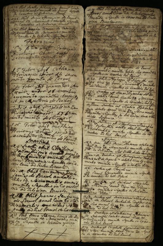Pasvalio Romos katalikų parapijos bažnyčios 1744–1776 metų mirties metrikų knyga