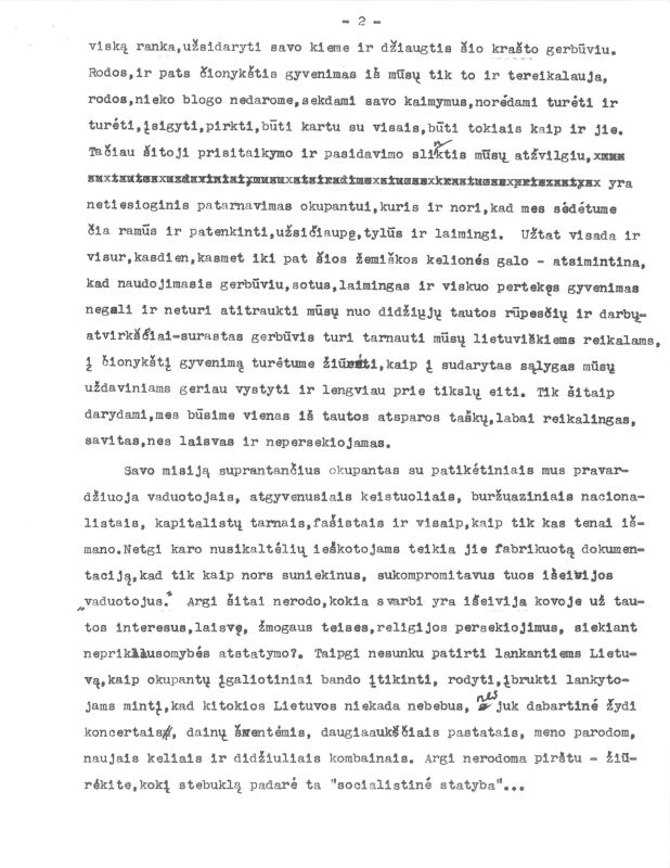 Rašytojo, savaitraščio „Tėviškės Žiburiai“ redaktoriaus Česlovo Senkevičiaus paskaitos „1863 metų sukilimo sudėti kardai“ tekstas