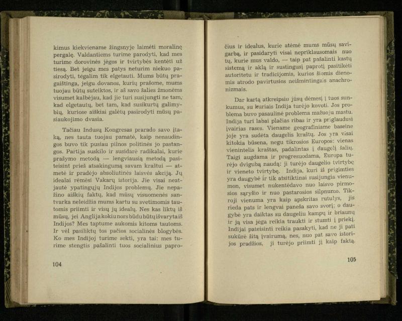 Nacionalizmas: nacionalizmas Vakaruose; Nacionalizmas Japonijoj; Nacionalizmas Indijoj / Rabindranath Tagore. – Kaunas: [s.n.], 1937. – 122, [2] p.