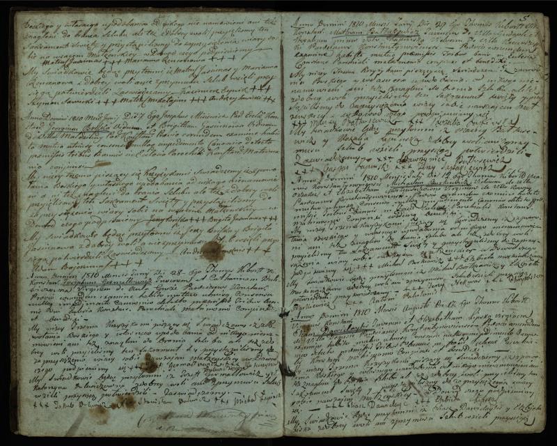 Vaškų (Konstantinavo) Romos katalikų parapijos bažnyčios 1809–1827 metų jungtuvių metrikų knyga