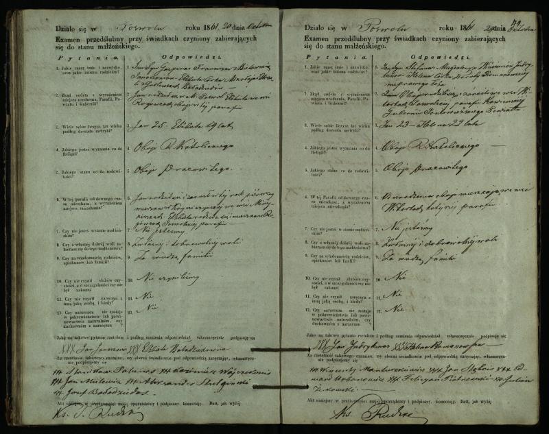 Pasvalio Romos katalikų parapijos bažnyčios 1859–1867 metų priešjungtuvinės apklausos knyga