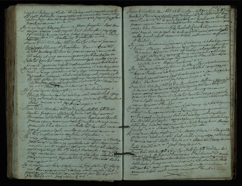 Vaškų (Konstantinavo) Romos katalikų parapijos bažnyčios 1809–1827 metų jungtuvių metrikų knyga