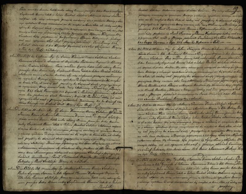 Saločių Romos katalikų parapijos bažnyčios 1819–1827 metų priešjungtuvinės apklausos knyga