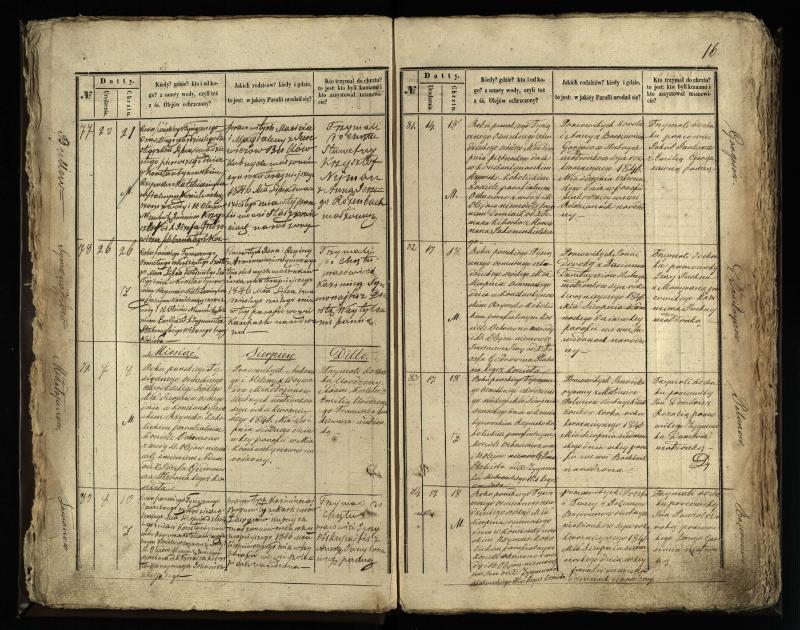 Vaškų (Konstantinavo) Romos katalikų parapijos bažnyčios 1845–1848 metų krikšto metrikų knyga