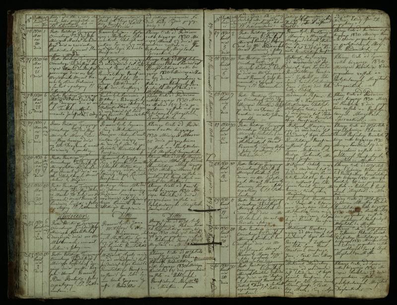 Pušaloto Romos katalikų parapijos bažnyčios 1828–1834 metų mirties metrikų knyga