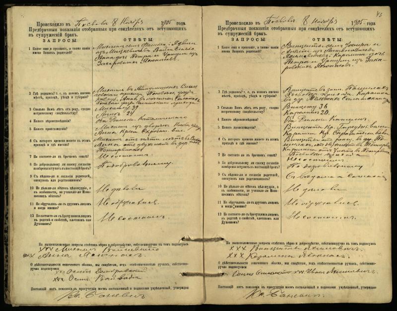 Pasvalio Romos katalikų parapijos bažnyčios 1903–1917 metų priešjungtuvinės apklausos knyga