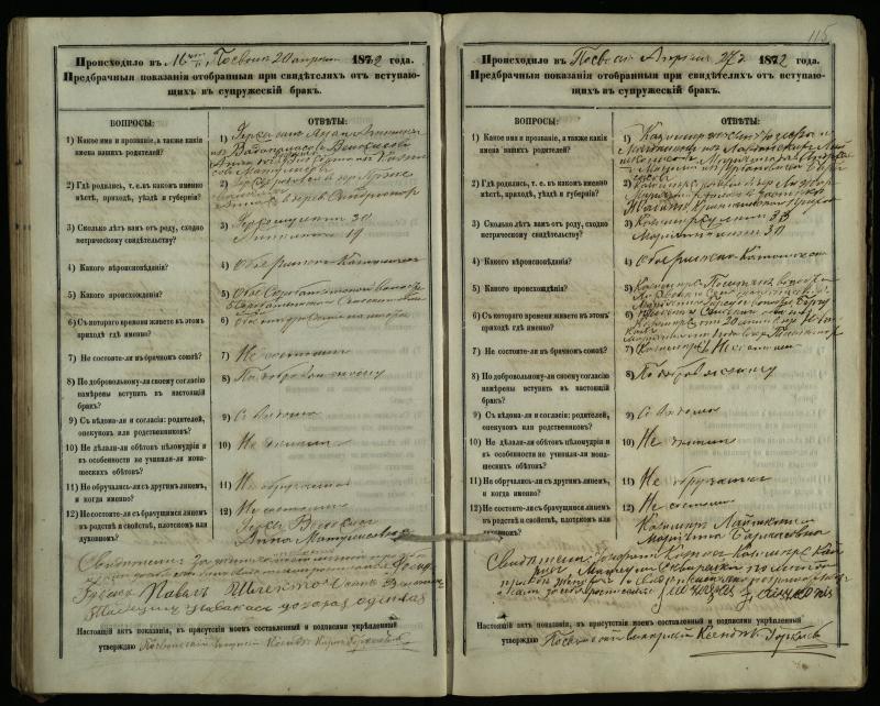 Pasvalio Romos katalikų parapijos bažnyčios 1876–1885 metų priešjungtuvinės apklausos knyga