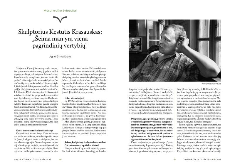 Šiaurietiški atsivėrimai : Pasvalio krašto istorijos ir kultūros žurnalas 2013, nr. 2 (35)