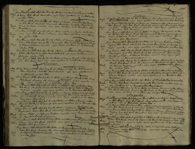 Pušaloto Romos katalikų parapijos bažnyčios 1785–1810 metų mirties metrikų knyga