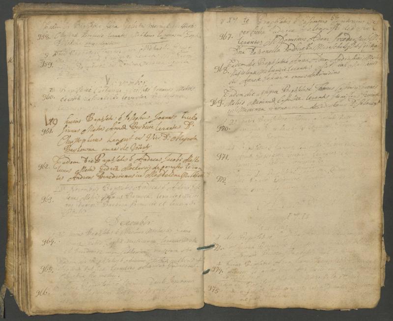 Pasvalio Romos katalikų parapijos bažnyčios 1703–1718 metų krikšto metrikų knyga