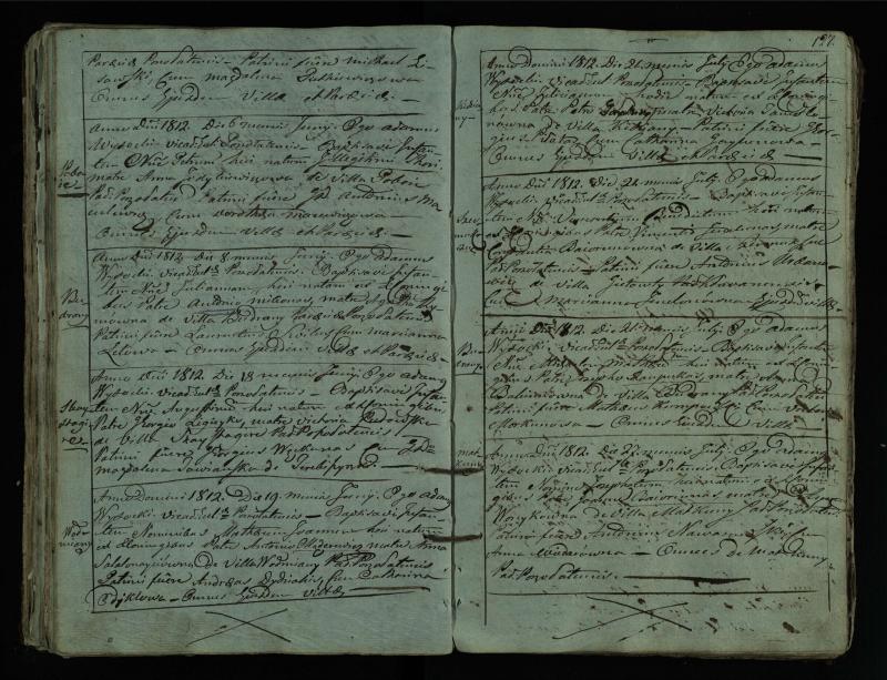Pušaloto Romos katalikų parapijos bažnyčios 1802–1814 metų krikšto metrikų knyga
