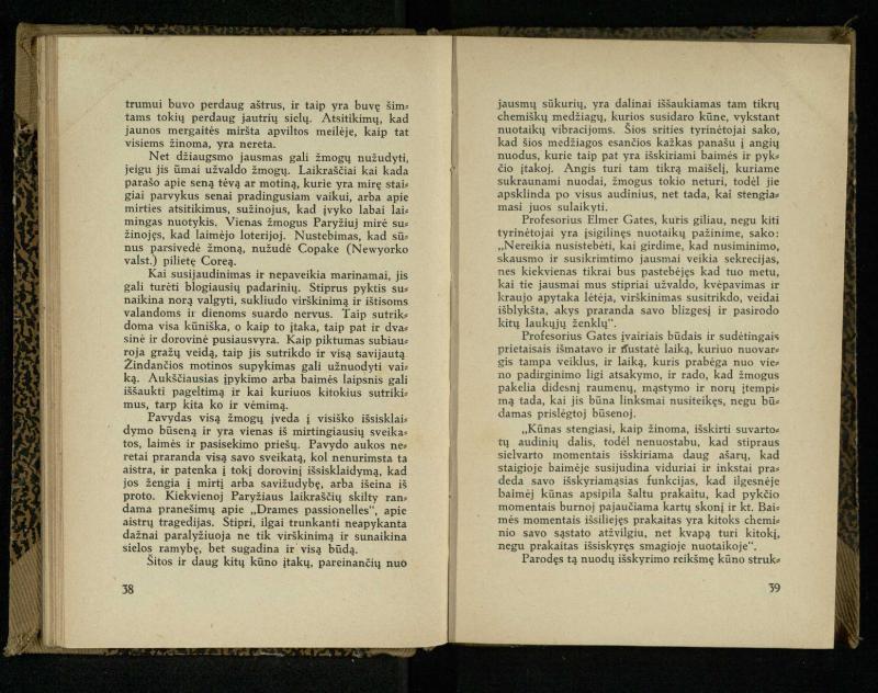 Minties galybė / Orison Swett Marden. – Kaunas: Fakelo leidinys, 1937. – 149, [2] p.