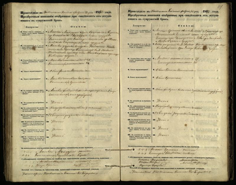 Pasvalio Romos katalikų parapijos bažnyčios 1866–1876 metų priešjungtuvinės apklausos knyga