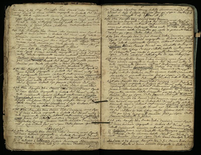 Vaškų (Konstantinavo) Romos katalikų parapijos bažnyčios 1766–1804 metų jungtuvių metrikų knyga