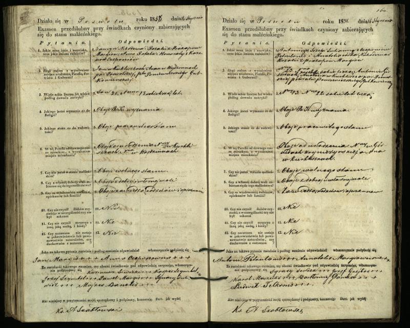 Pasvalio Romos katalikų parapijos bažnyčios 1849–1859 metų priešjungtuvinės apklausos knyga