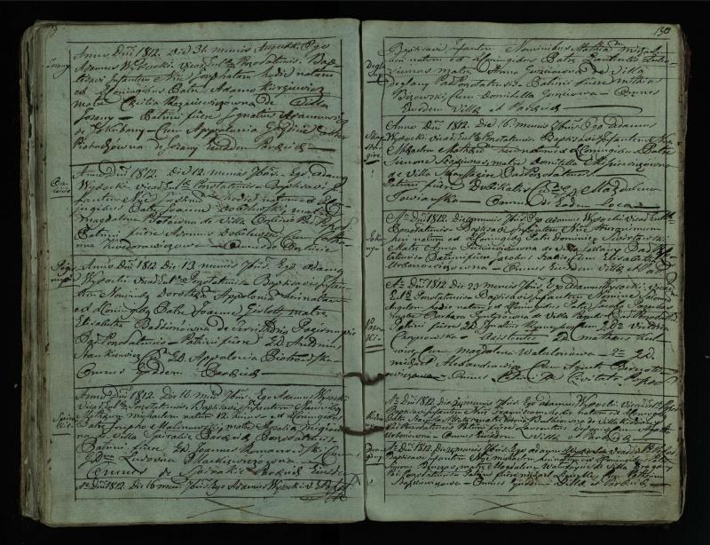 Pušaloto Romos katalikų parapijos bažnyčios 1802–1814 metų krikšto metrikų knyga