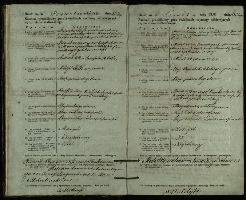 Pasvalio Romos katalikų parapijos bažnyčios 1859–1867 metų priešjungtuvinės apklausos knyga