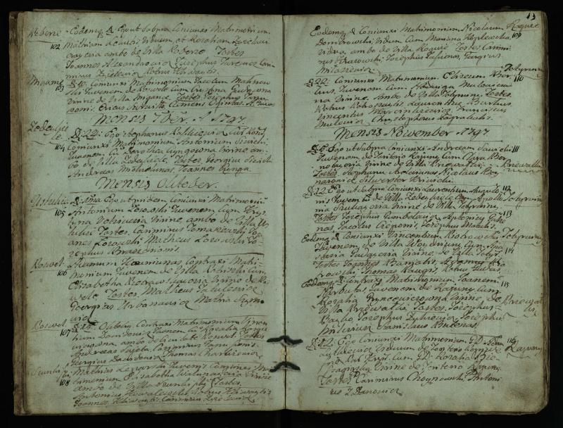 Pasvalio Romos katalikų parapijos bažnyčios 1793–1824 metų jungtuvių metrikų knyga