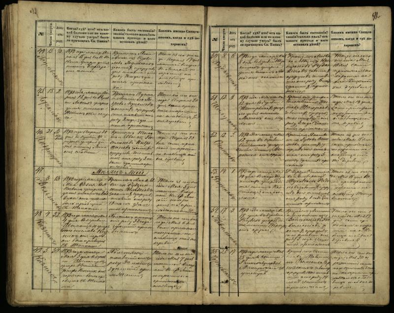 Pasvalio Romos katalikų parapijos bažnyčios 1866–1881 metų mirties metrikų knyga