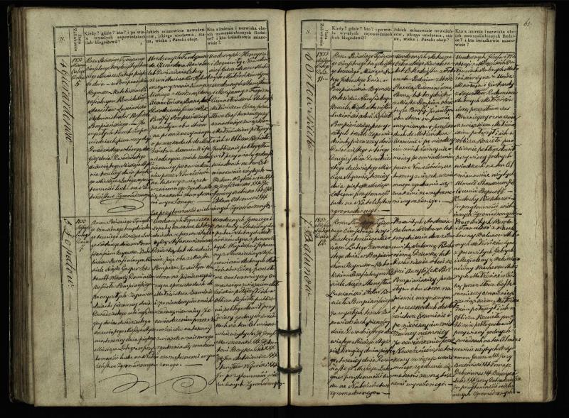 Pumpėnų Romos katalikų parapijos bažnyčios 1827–1836 metų jungtuvių metrikų knyga