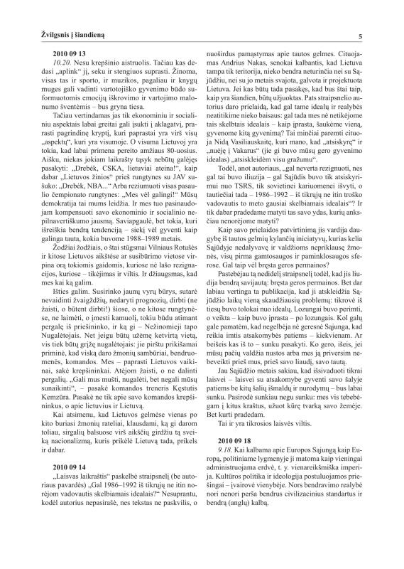 Šiaurietiški atsivėrimai : Pasvalio krašto istorijos ir kultūros žurnalas 2010, nr. 2 (29)