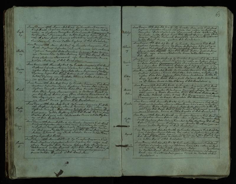 Pušaloto Romos katalikų parapijos bažnyčios 1802–1814 metų krikšto metrikų knyga