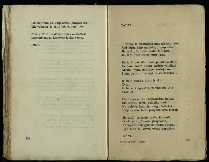 Per pasaulį keliauja žmogus : rinktinė poezija
