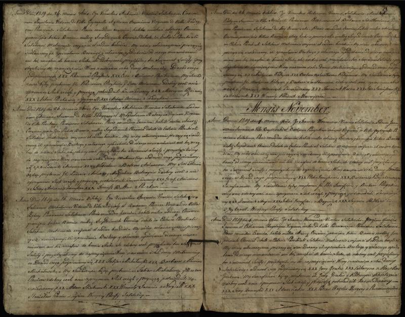 Saločių Romos katalikų parapijos bažnyčios 1819–1827 metų priešjungtuvinės apklausos knyga